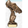 11" Fireball Resin Sculpture Award w/ Base (Soccer)